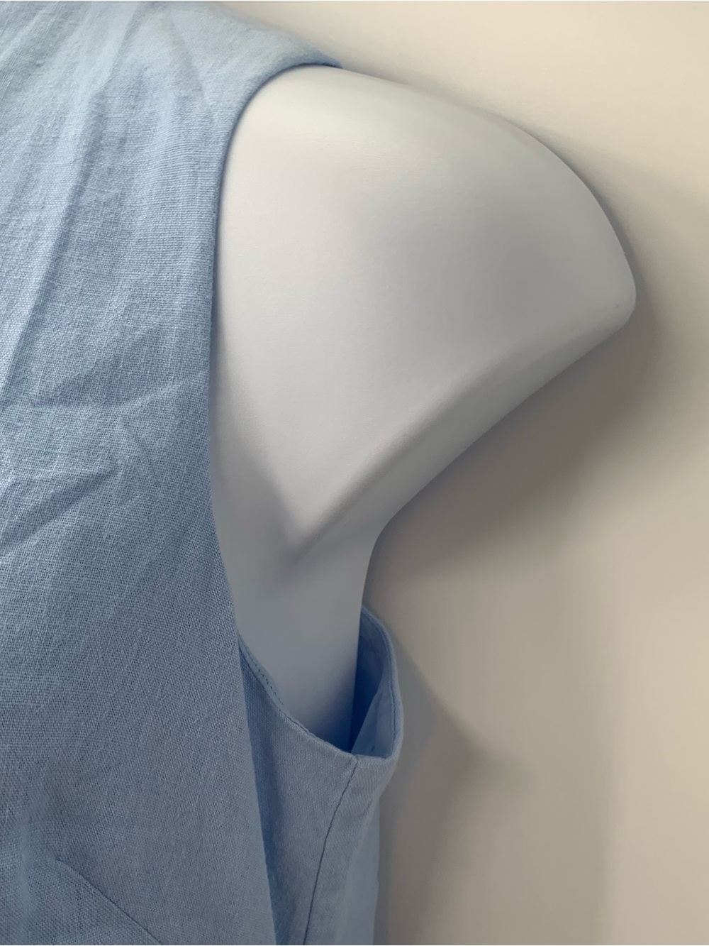 Tommy Bahama Women’s Light Blue V-Neck Sleeveless Shift Dress Resort Size M - Picture 3 of 7